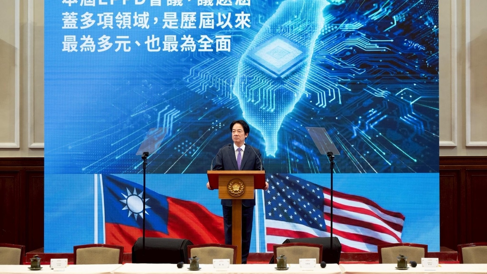 Връзките на Тайван със Съединените щати са стабилни каза президентът