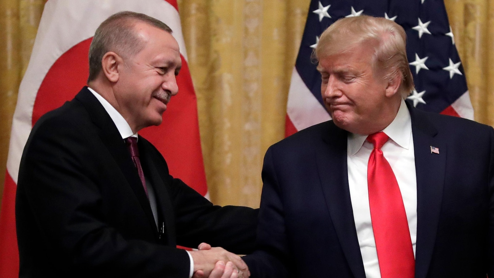 Trump is hosting Turkey’s Erdogan at the White House as the US considers lifting ban on F-35 sales