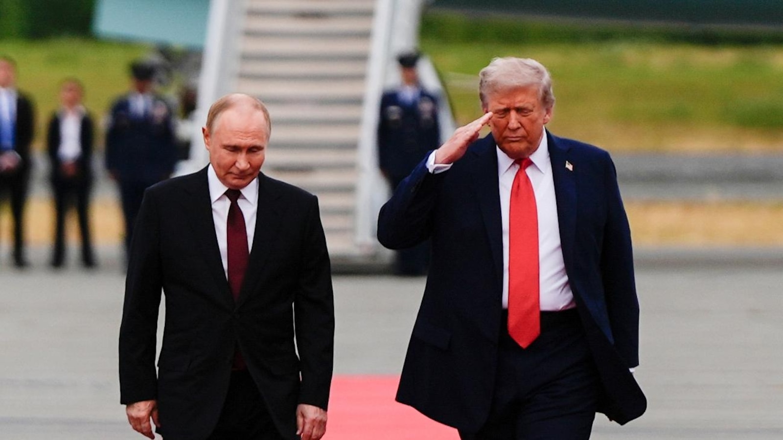 Trump greets Putin with a red carpet. Ukrainians feel betrayed.