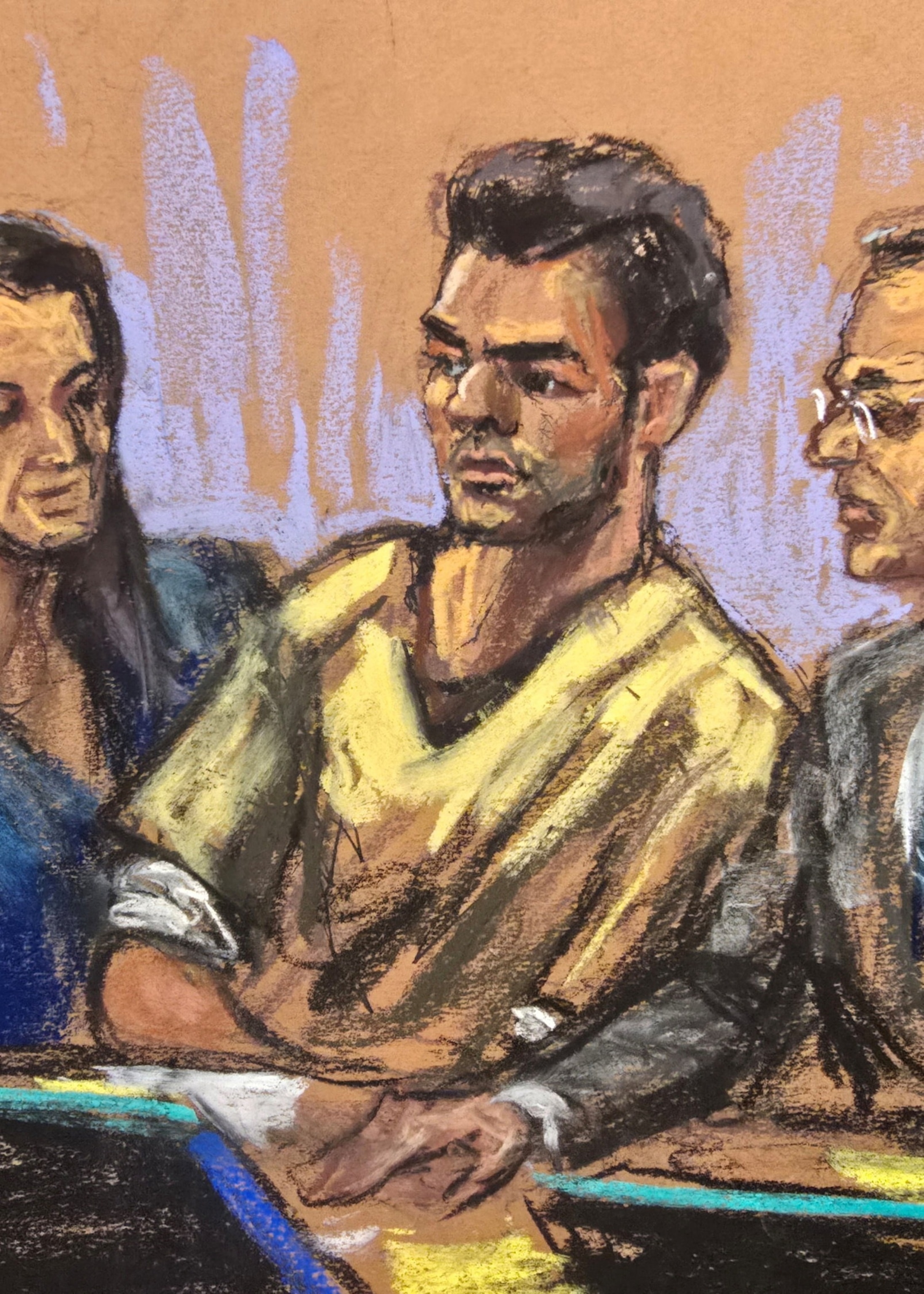 PHOTO: Luigi Mangione appears in federal court, Jan. 30, 2026, in New York City.