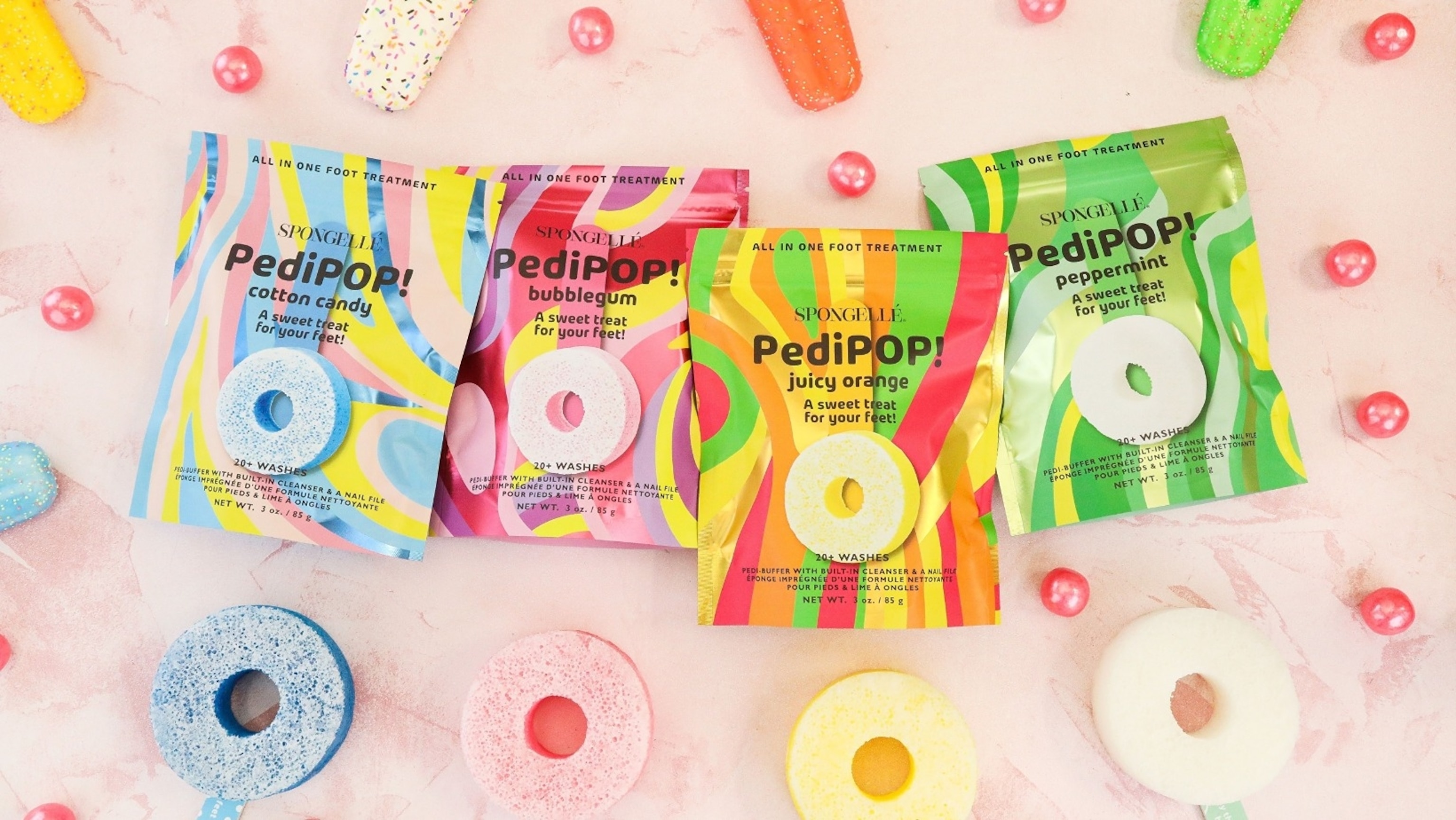 SPONGELLE: Body Wash Infused Buffers