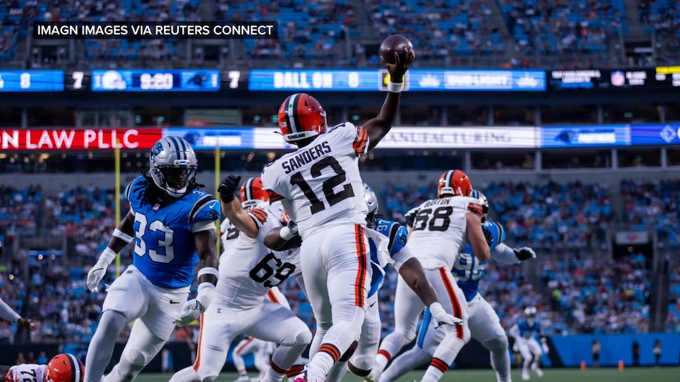 Shedeur Sanders makes his NFL preseason debut