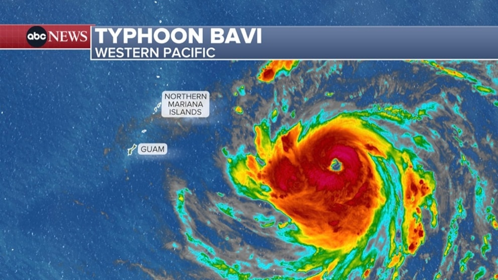 PHOTO: Typhoon Bavi