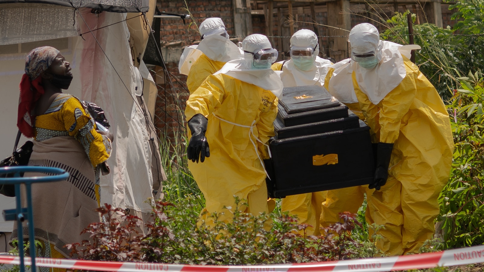 Ebola fears surge on the ground in Congo over rapid spread of a rare type