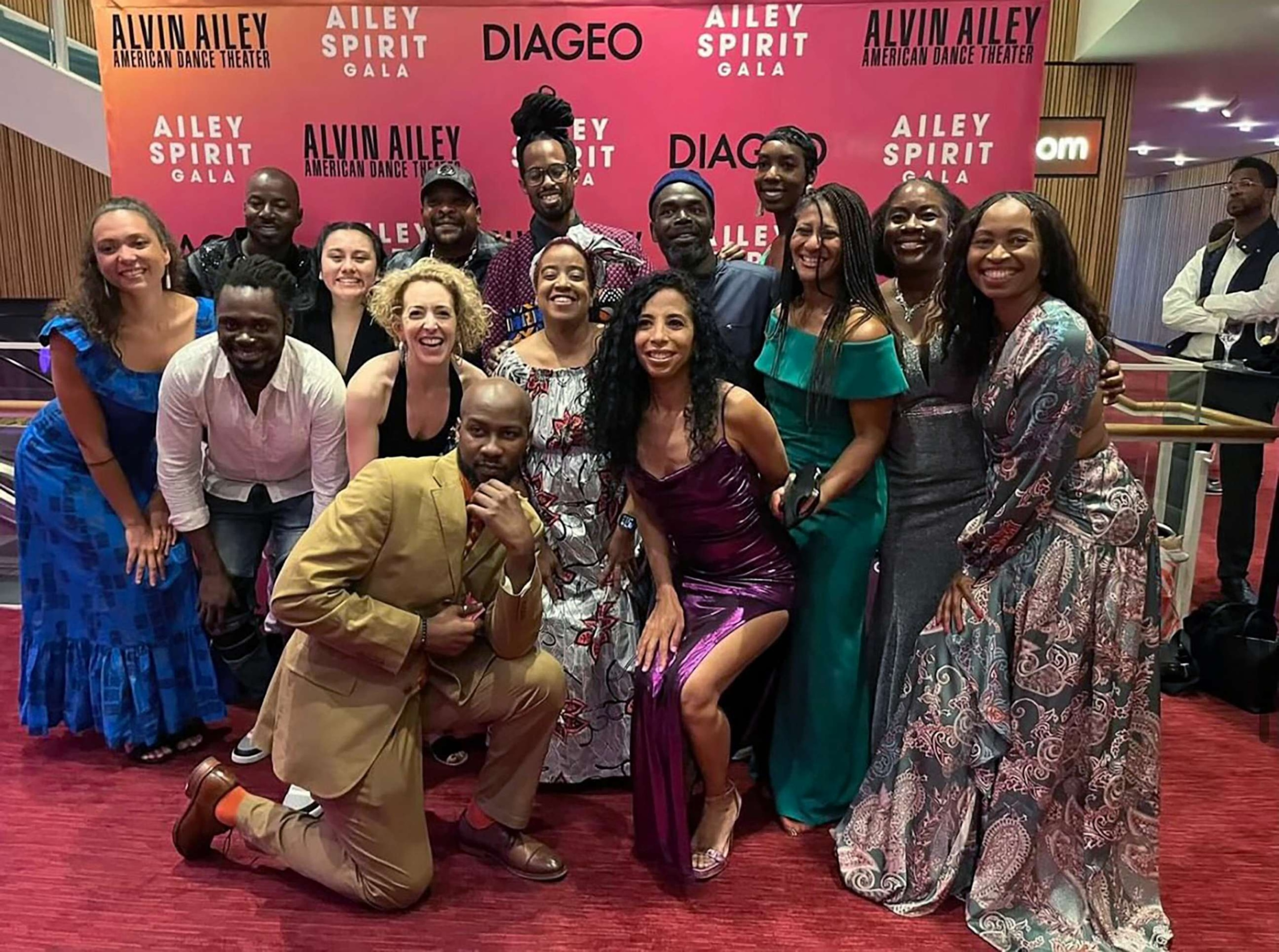 PHOTO: Ja’Michael De’Shawn and O’Shae Sibely pose for a photo at the Ailey Spirit Gala in New York City.