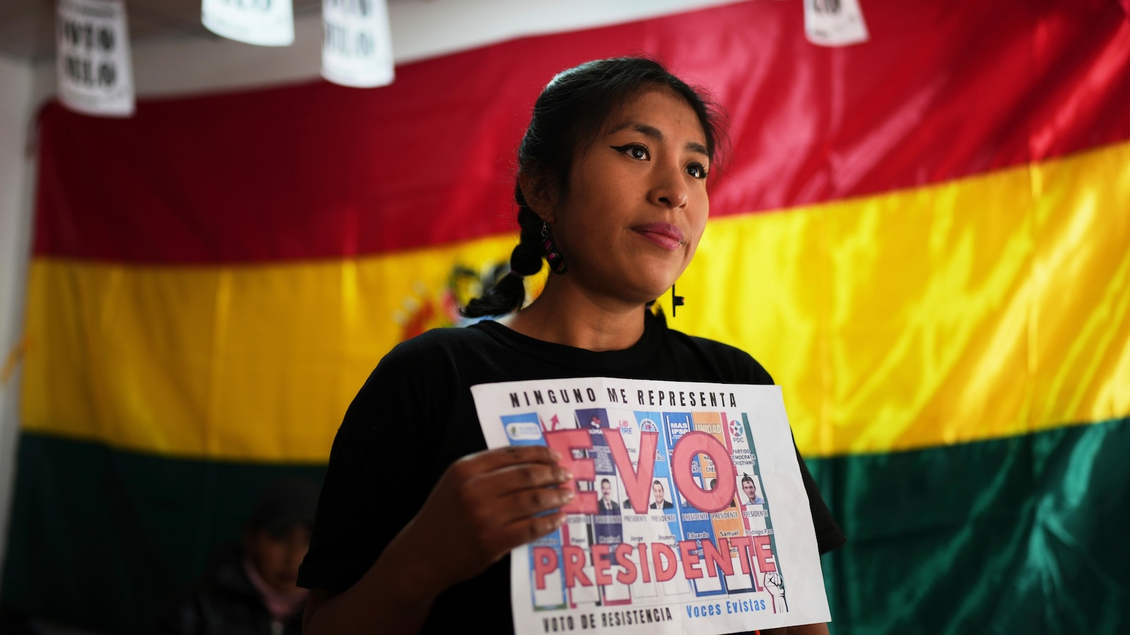 Barred from Bolivia's elections, ex-leader Morales campaigns hard for invalid votes