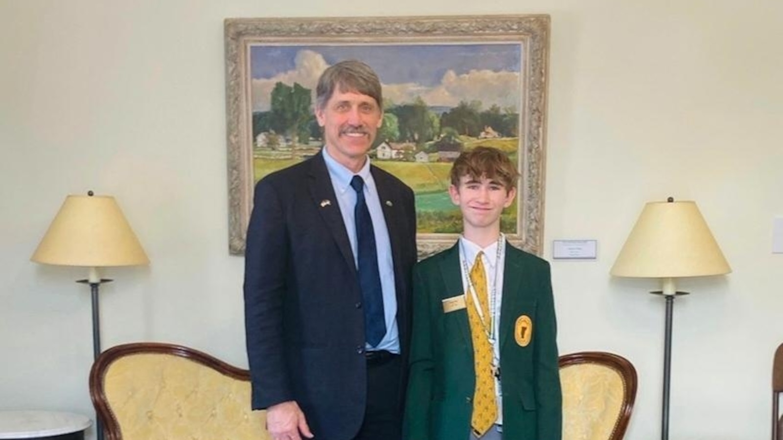 14-year-old running for governor 1st teen to get on Vermont's general election ballot