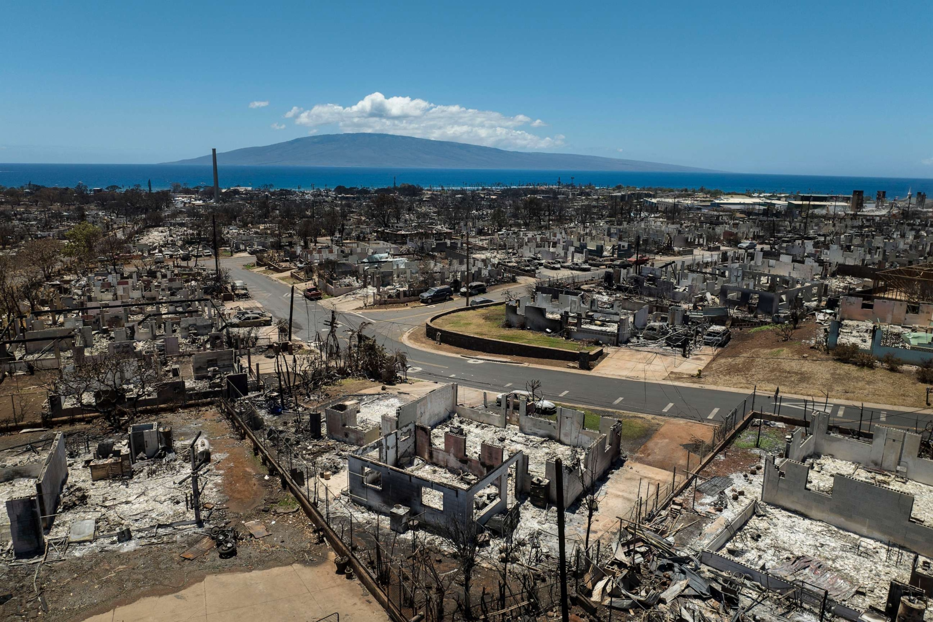 PHOTO: The aftermath of a devastating wildfire in Lahaina, Hawaii, Aug. 22, 2023.