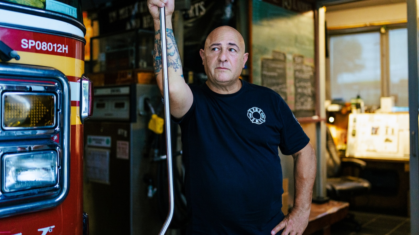 Photo: abcnews.com Last 9/11 First Responder at NYC Firehouse Marks 25 Years