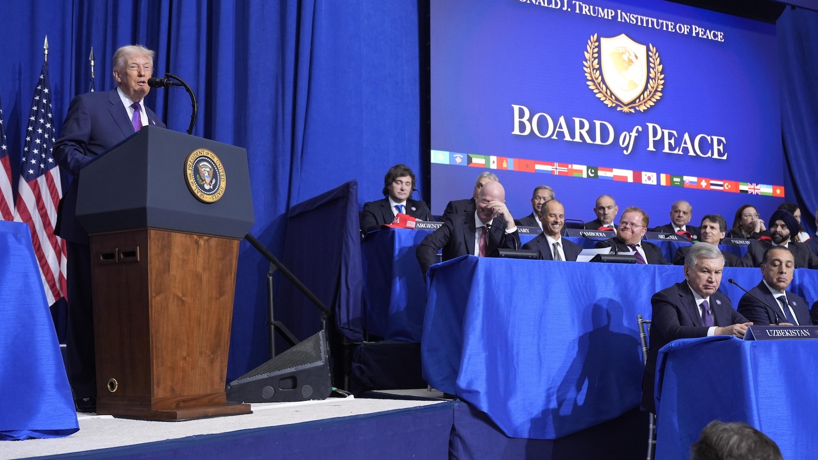 Countries that attended Trump's first Board of Peace meeting in Washington