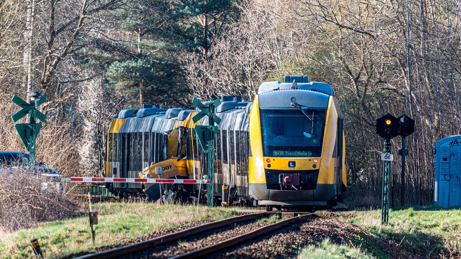 2 trains collide in Denmark, prompting a massive emergency response north of Copenhagen