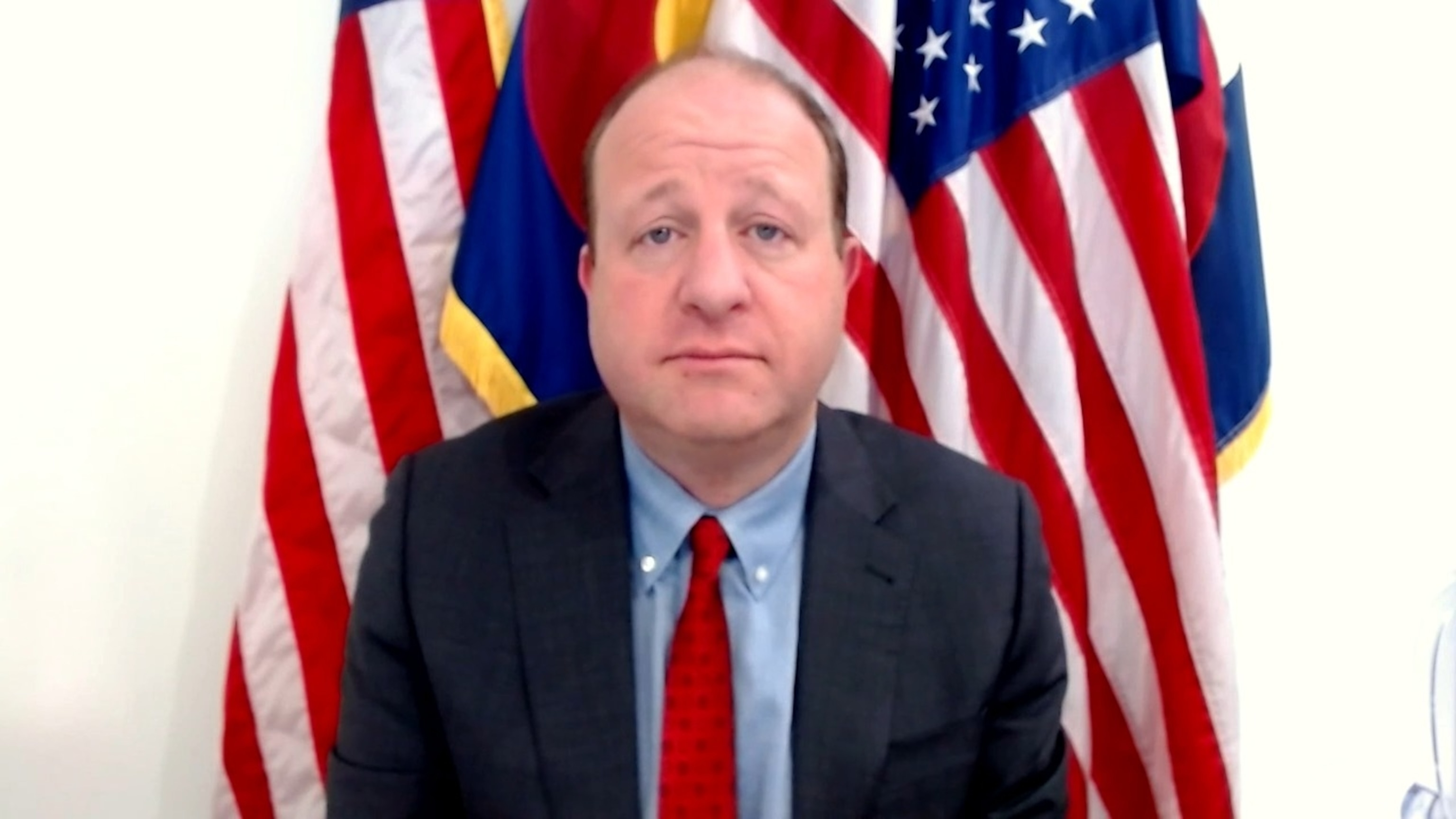 PHOTO: Colorado Gov. Jared Polis joins "The View" on Tuesday, Nov. 22, 2022.