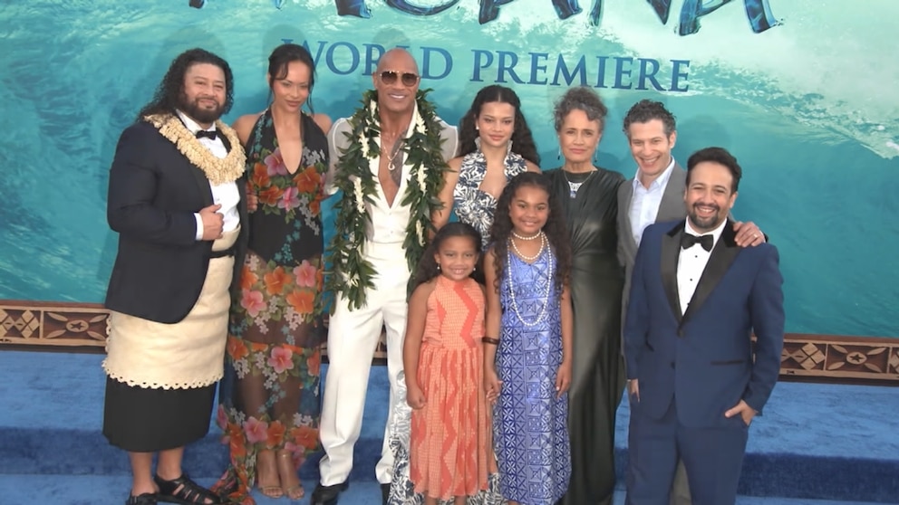 WATCH:  'Moana' stars celebrate live-action film premiere