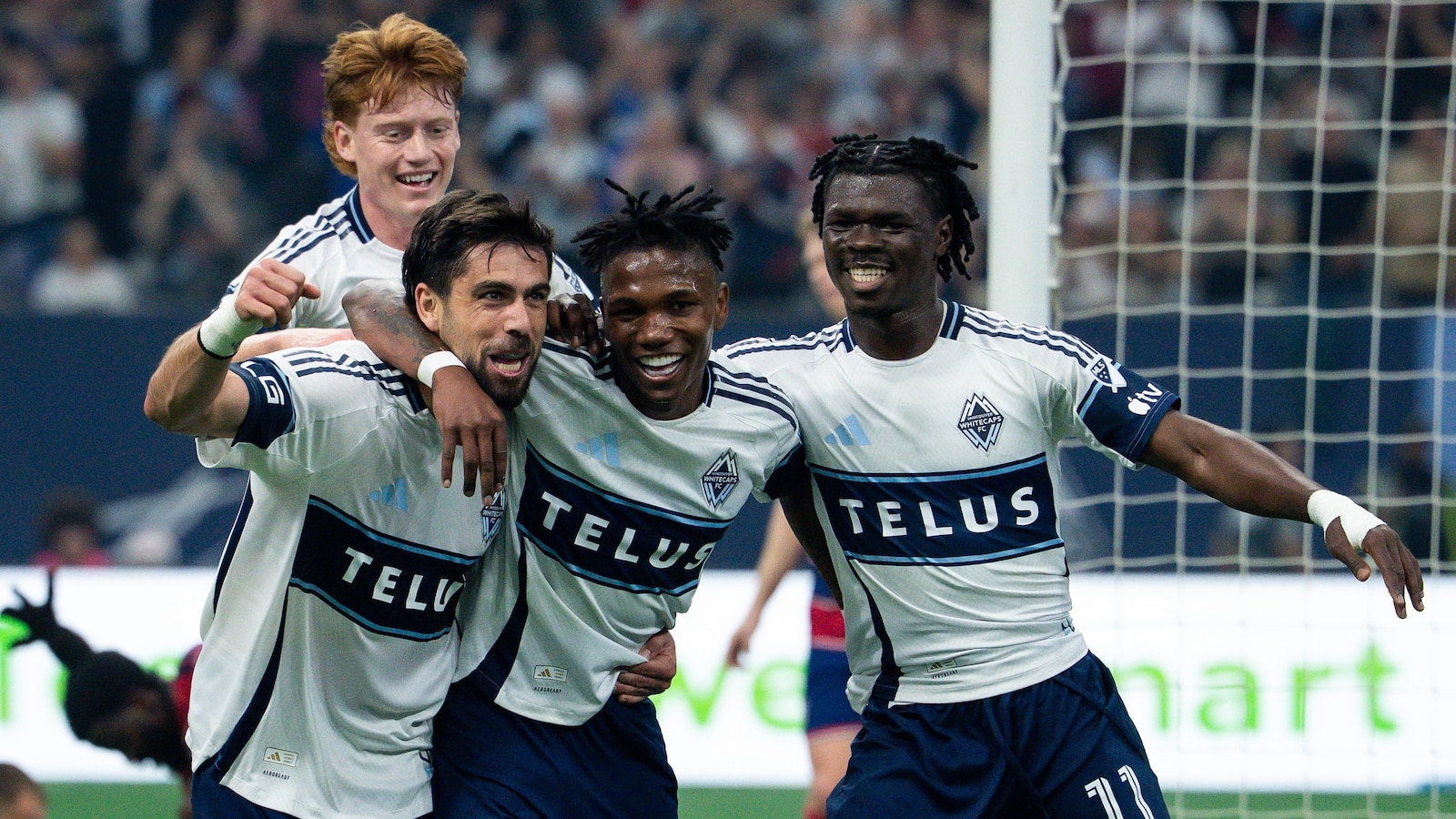 Brian White's Double Leads Whitecaps to 5-0 Rout of Dallas