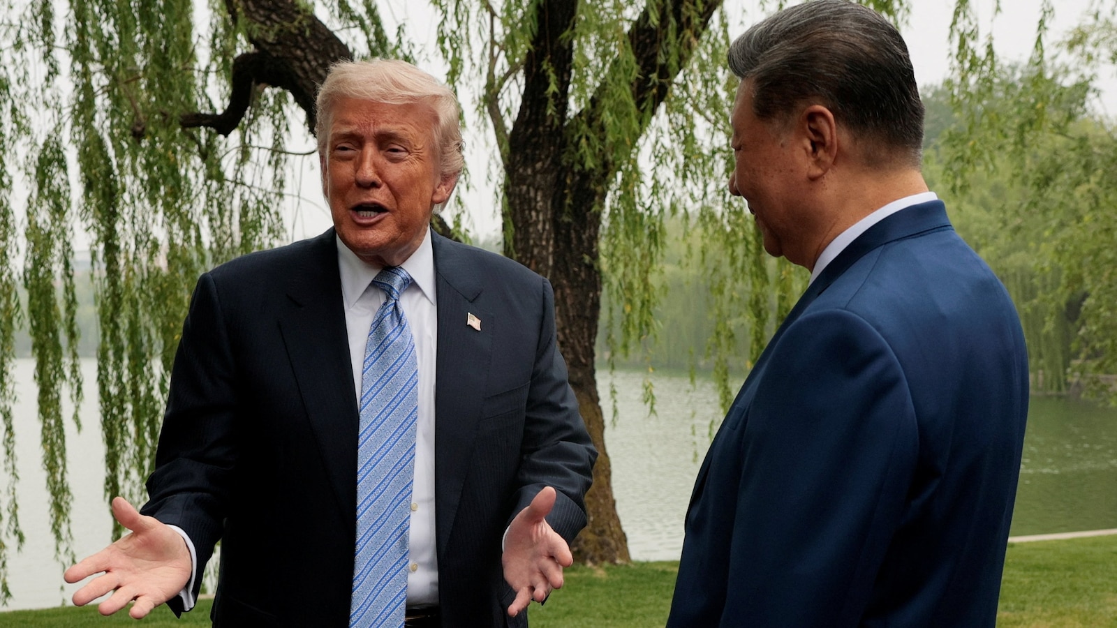 Trump and Xi end 2nd round of talks in high-stakes summit