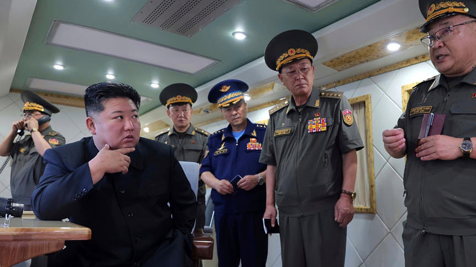 North Korean leader Kim Jong Un supervises test of new antiair missiles
