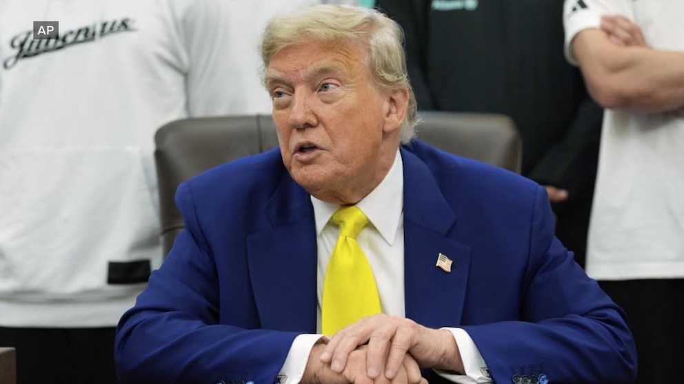 Video Trump says he’s sending letters to dozens of trading partners regarding tariffs