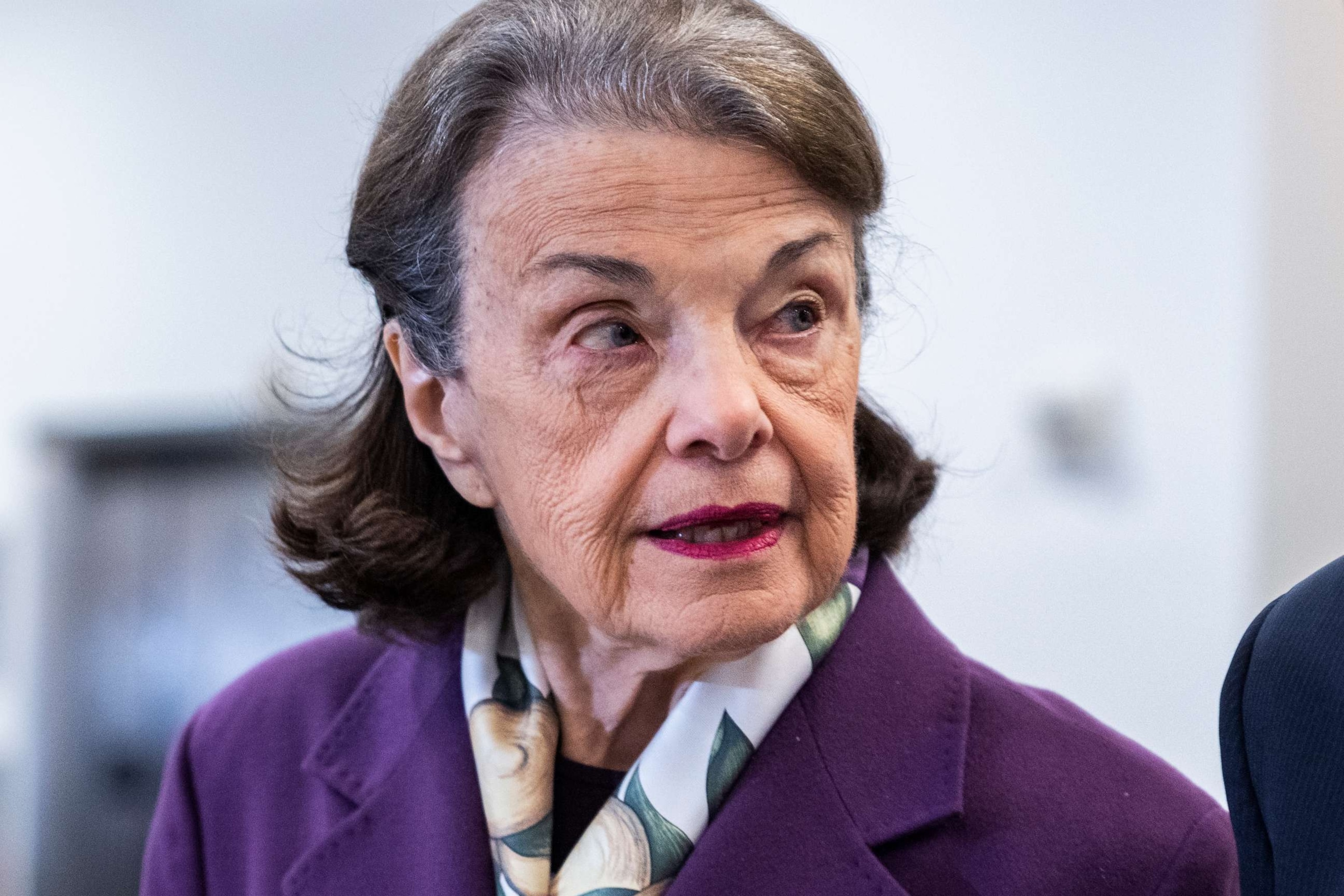 PHOTO: Sen. Dianne Feinstein is seen in the U.S. Capitol subway, Feb. 15, 2023, in Washington.