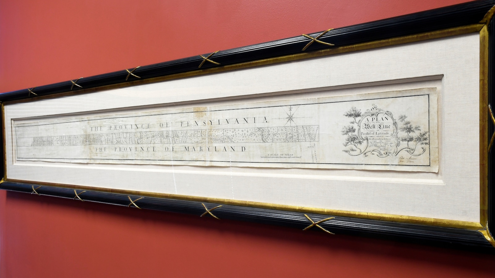Mason-Dixon Line Map Sells for 0,000 at Auction