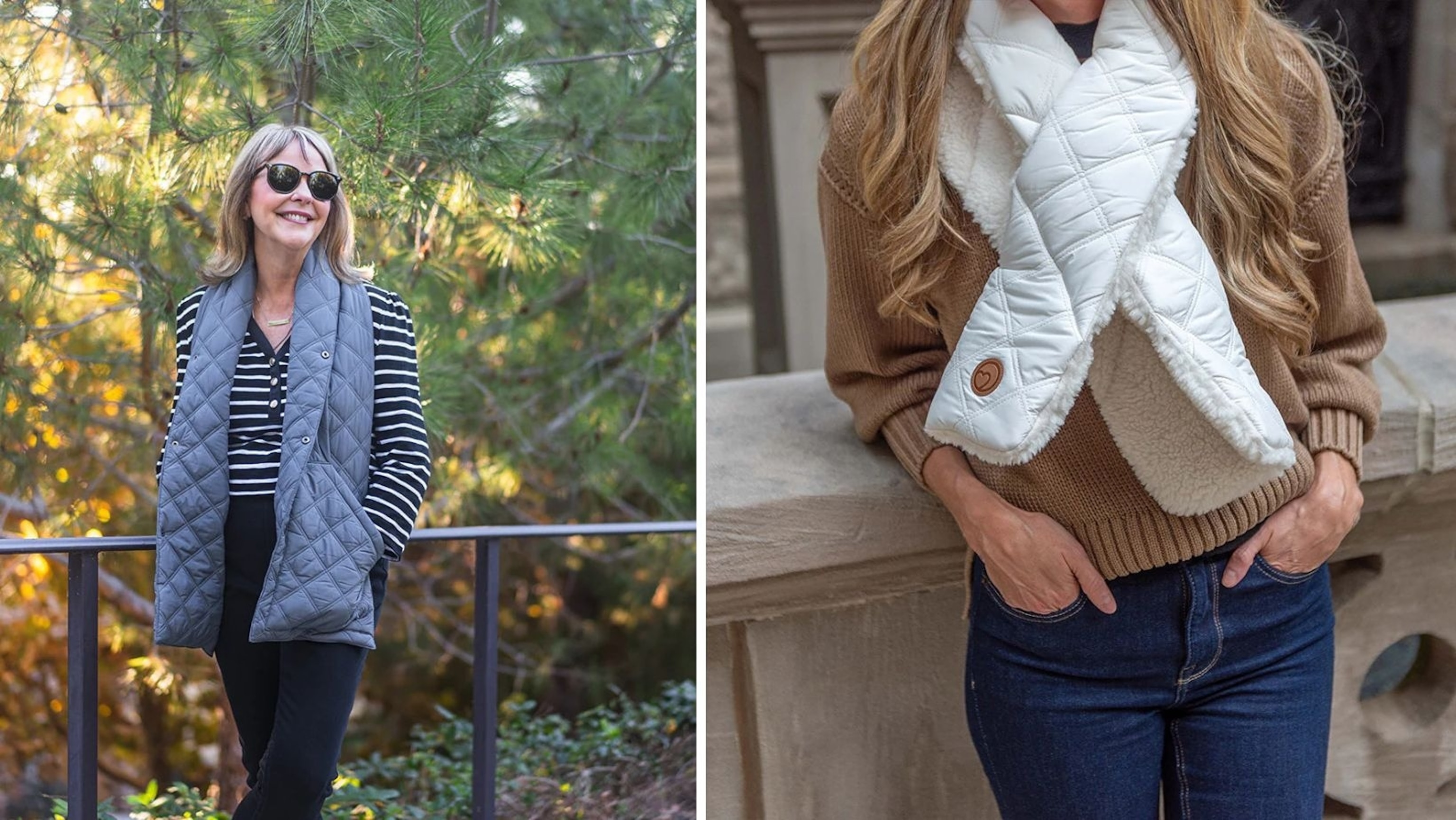 Puffer Hug: Cold Weather Accessories