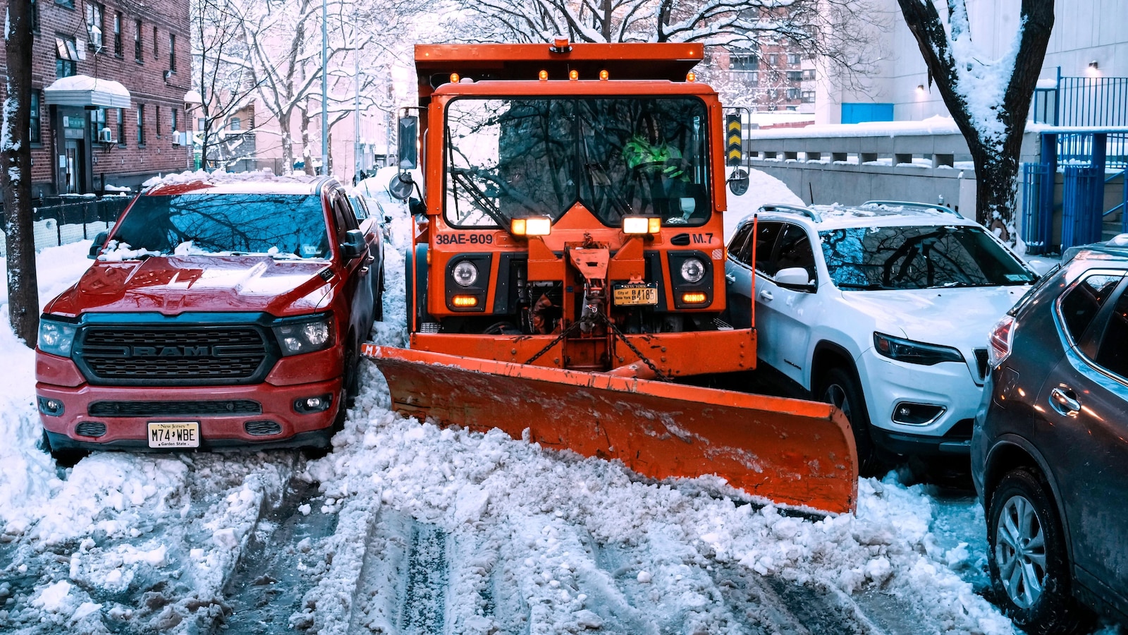 High-tech snowplows and AI help cities clean up from big storms