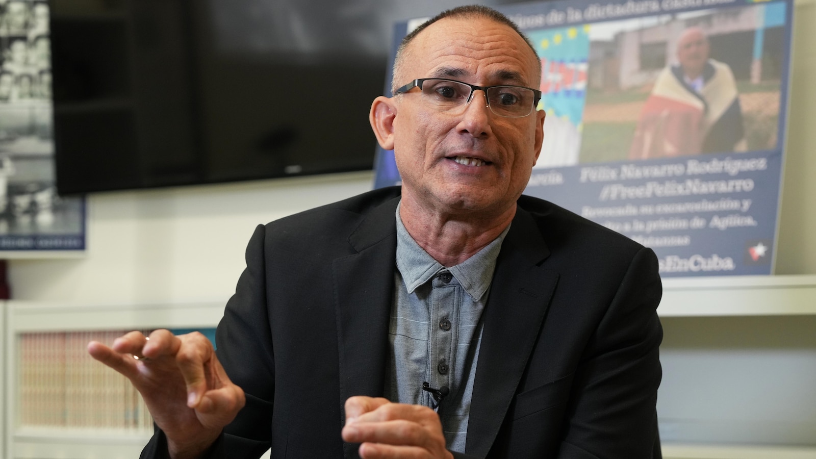 Influential Cuban dissident says his fight against government will continue off the island