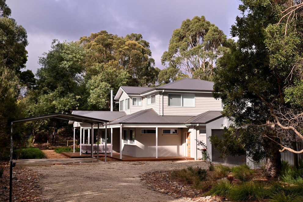 PHOTO: This photo taken in Leongatha on May 28, 2025, shows a general view of the home of Erin Patterson, an Australian woman who was on trial after being accused of murdering three members of her husband's family.