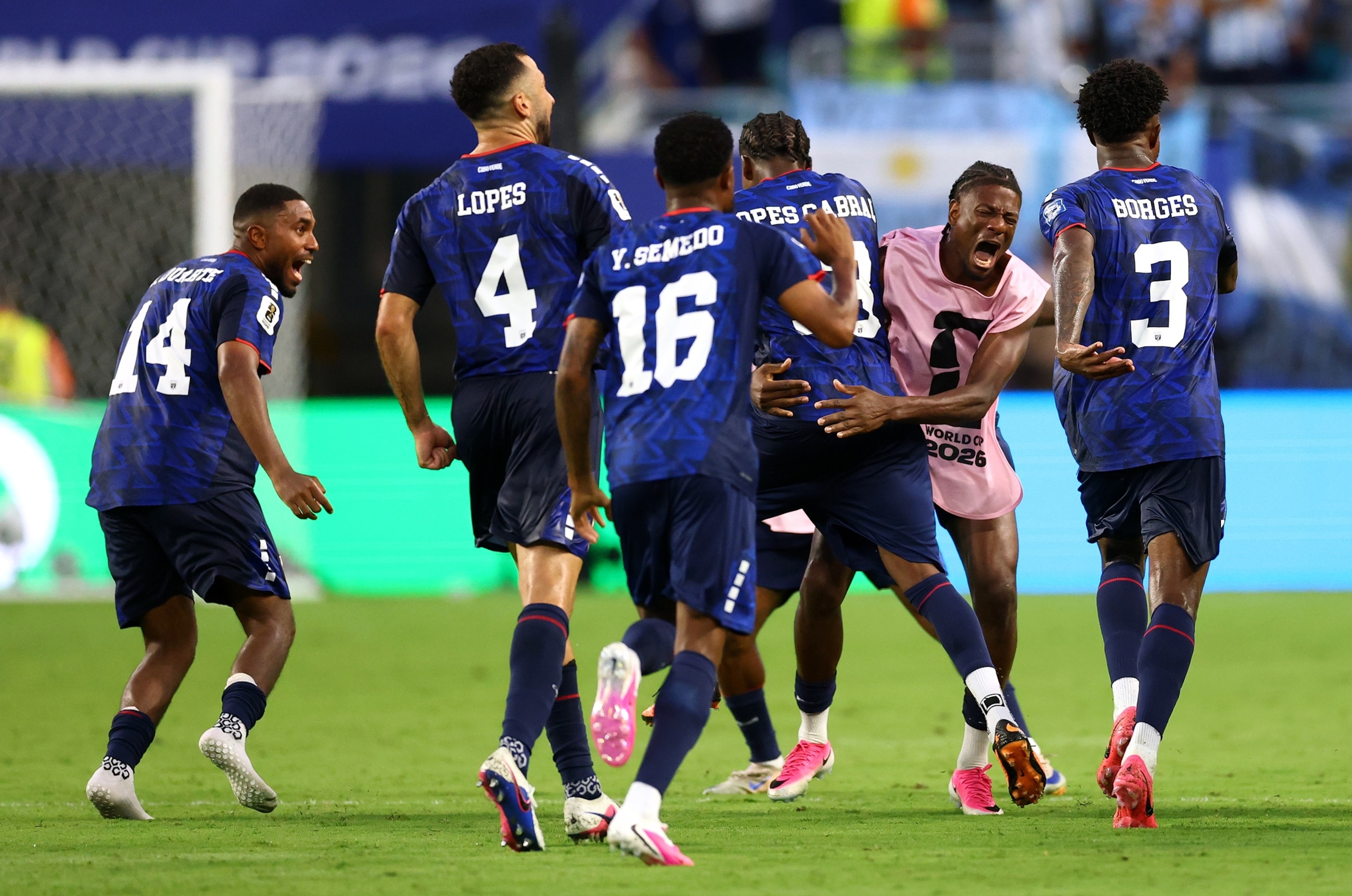 PHOTO: Argentina v Cabo Verde: Round of 32 - FIFA World Cup 2026