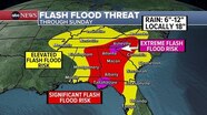 Hurricane Helene 2024 Weather Channel Map Dorey Georgia