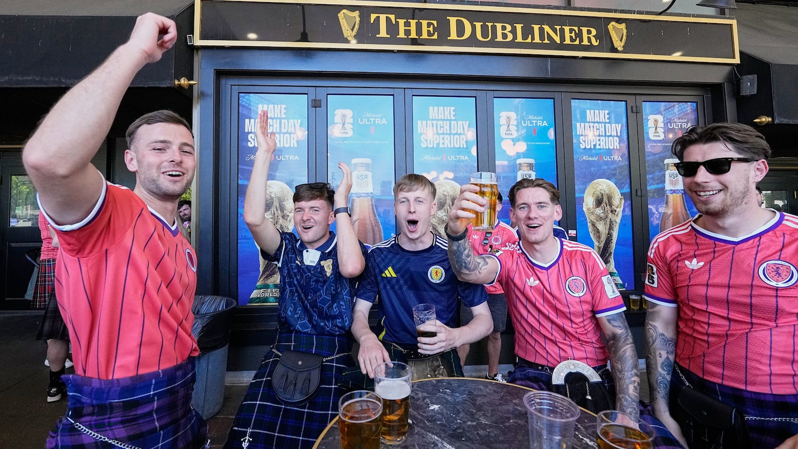 Scotland fans descend on Boston for World Cup, bars struggling to keep up