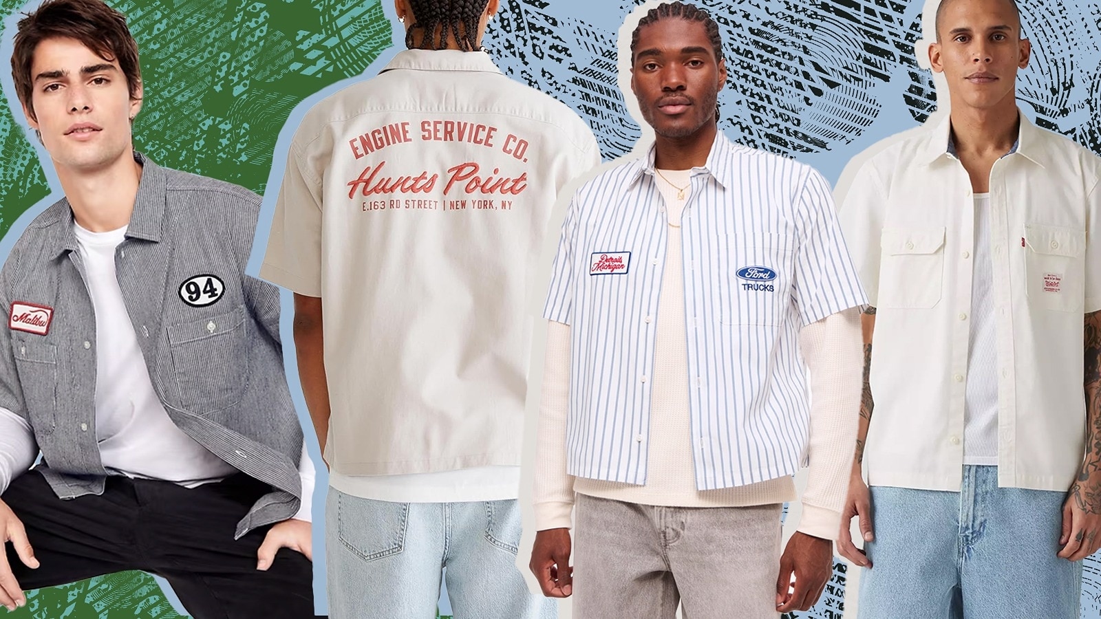 Shop the mechanic shirt trend for 2025