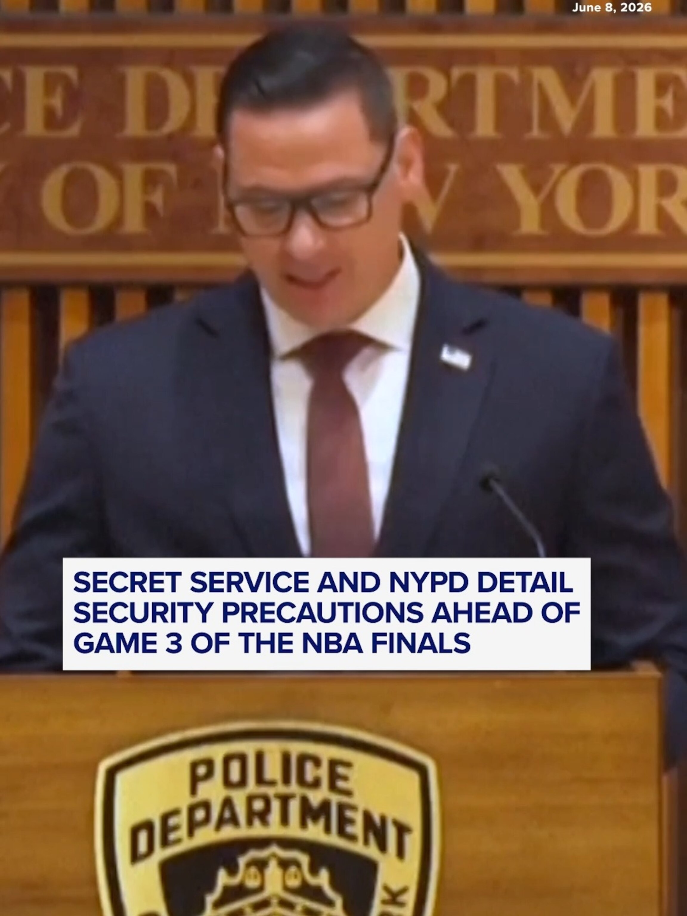 Video Secret Service, NYPD detail security precautions ahead of
