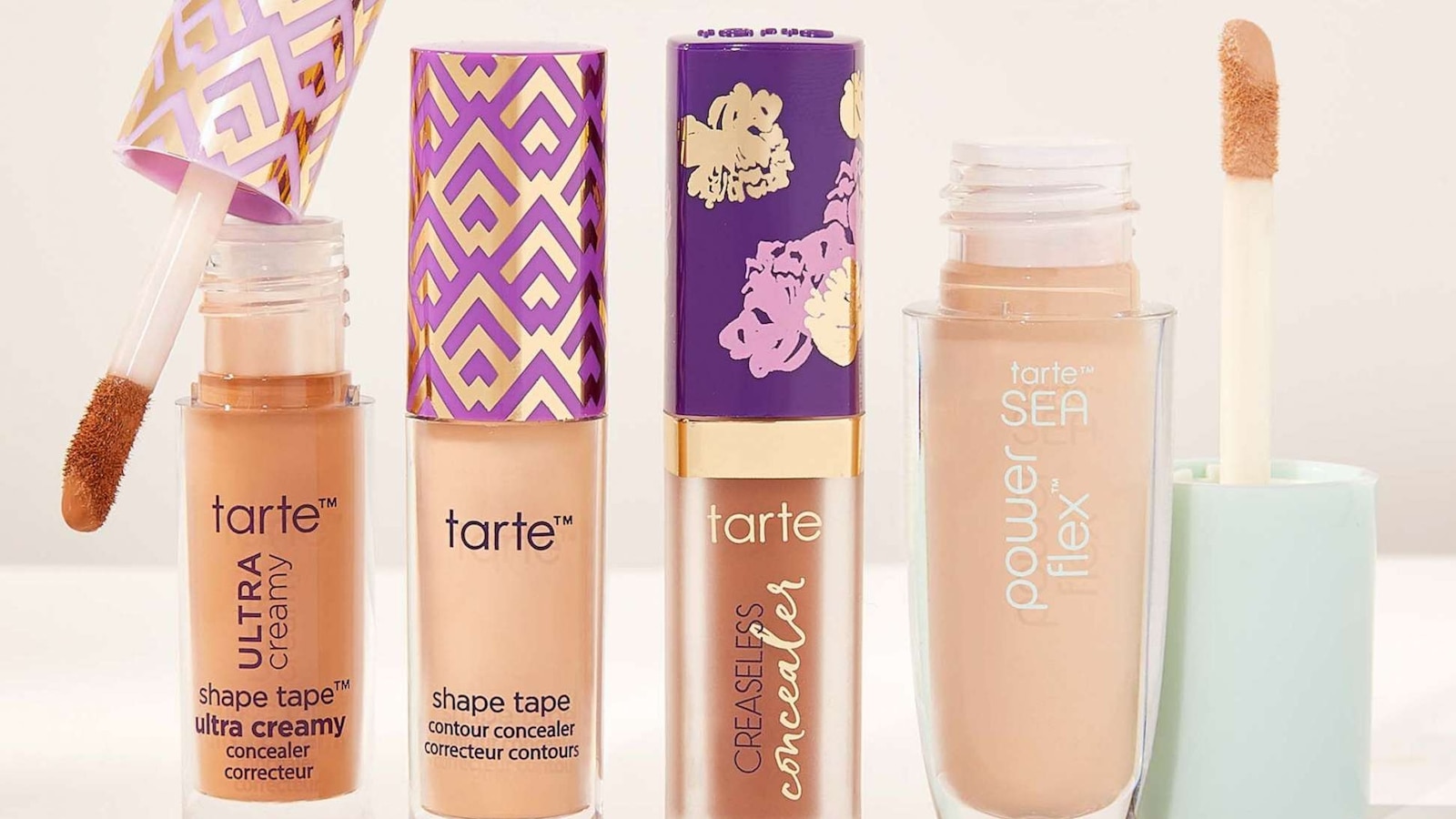 Beauty products from Tarte Cosmetics.