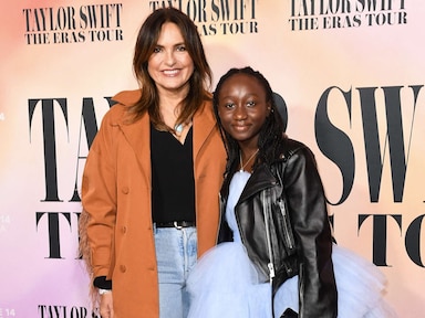 Mariska Hargitay and daughter Amaya attend Taylor Swift's 'Eras Tour' film  premiere - Good Morning America