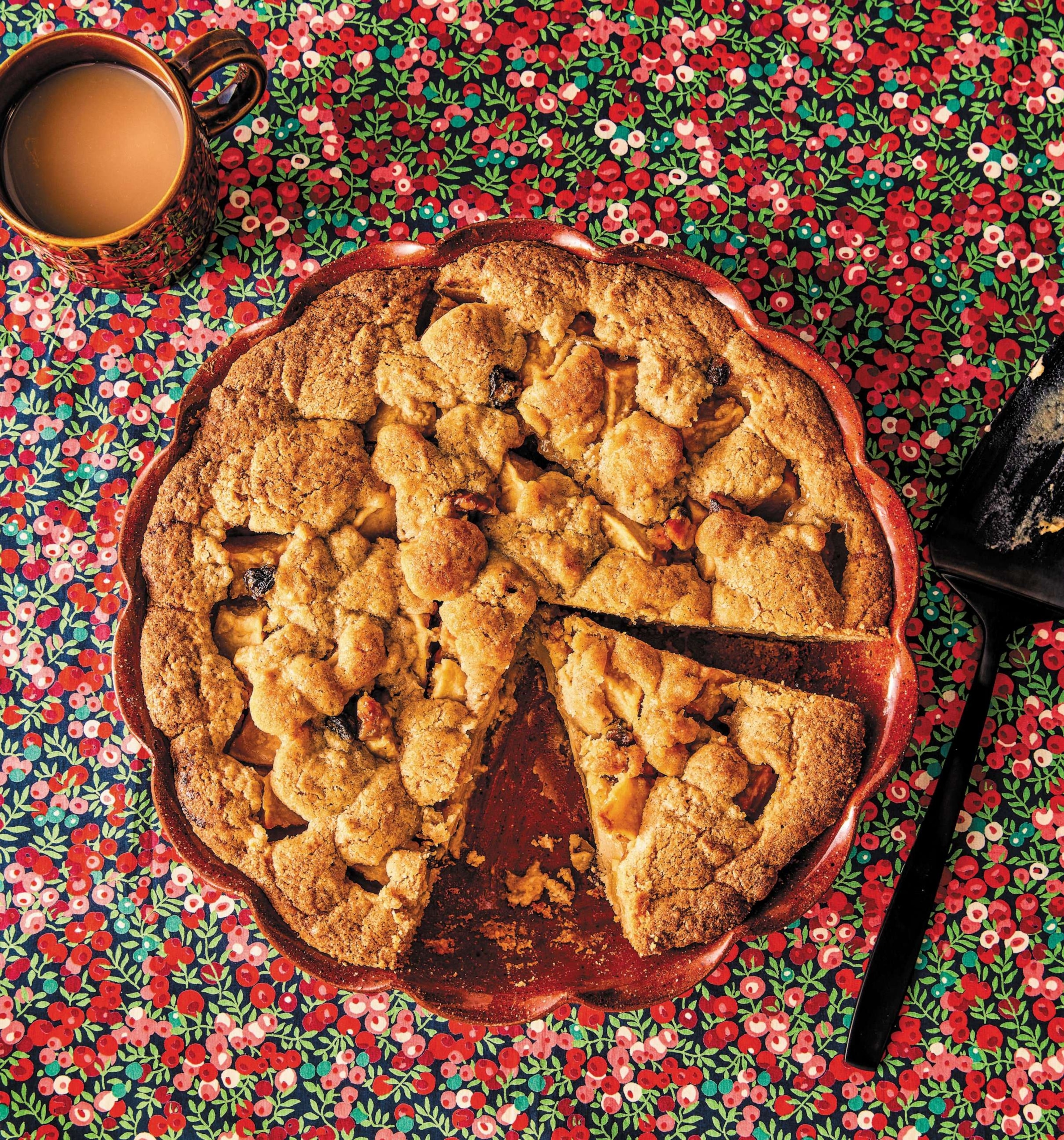 PHOTO: Jake Cohen's new dessert recipe for his nanny's apple cake.