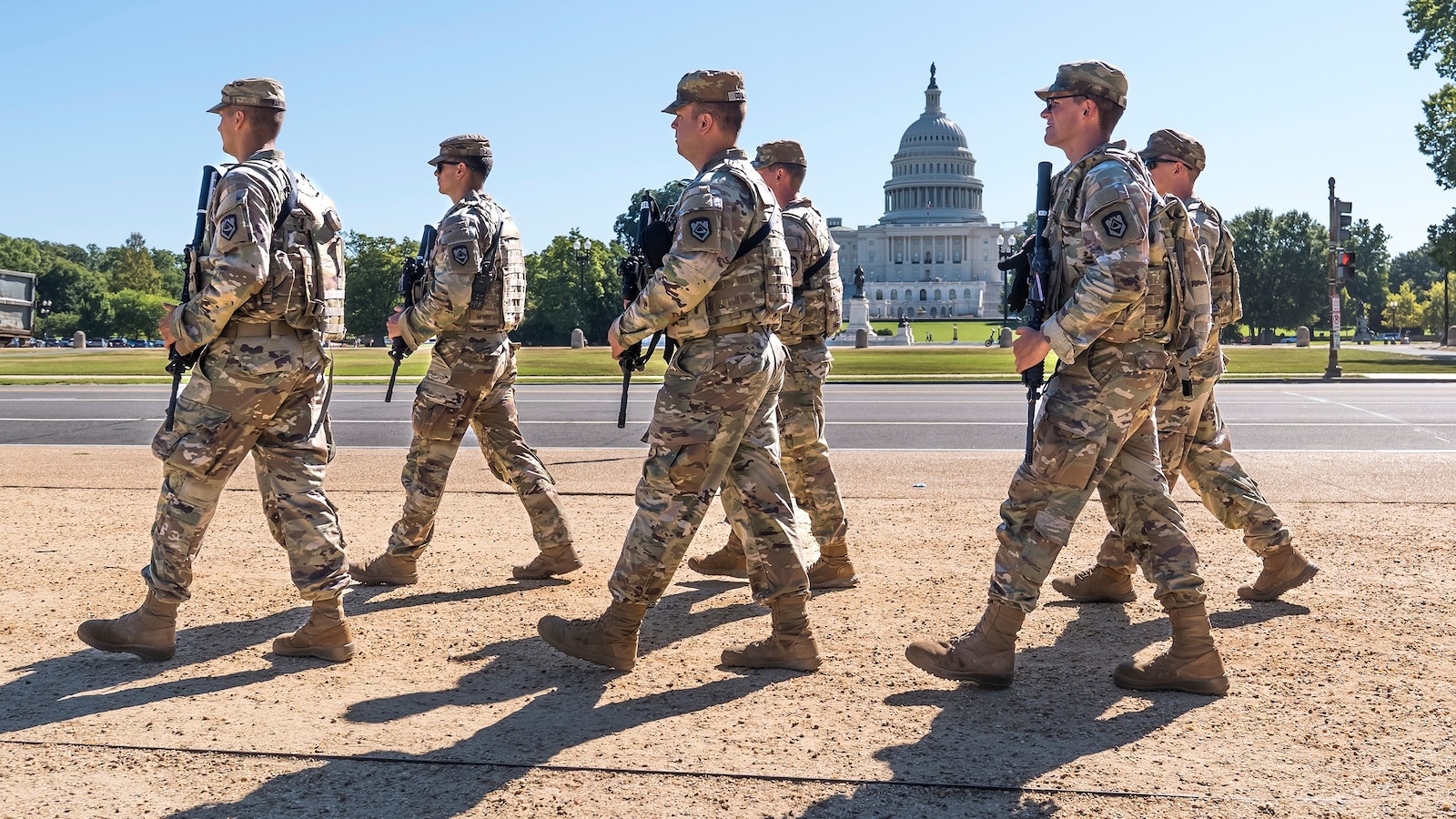 A year into Trump’s unprecedented deployment, National Guard is entrenched in DC