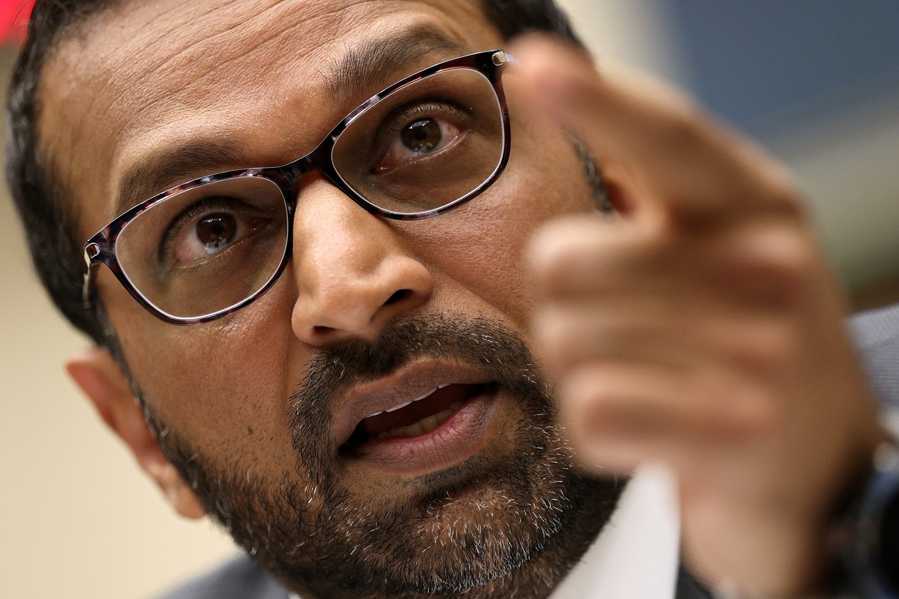 FBI Director Kash Patel testifying before House Judiciary Committee on Capitol Hill