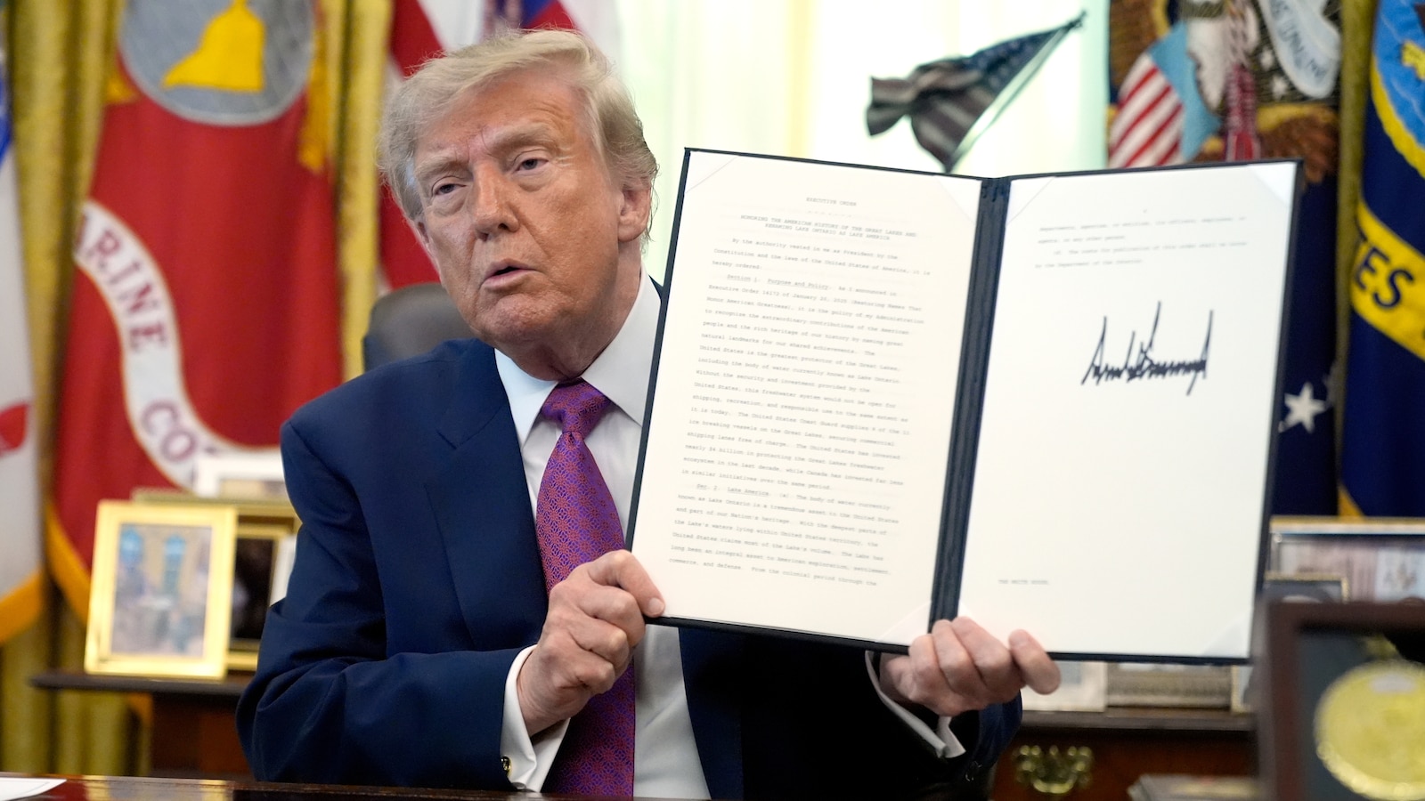 Seneca Nation calls for reversal of Trumps ‘Lake America’ executive order Seneca Nation calls for reversal of Trumps ‘Lake America’ executive order