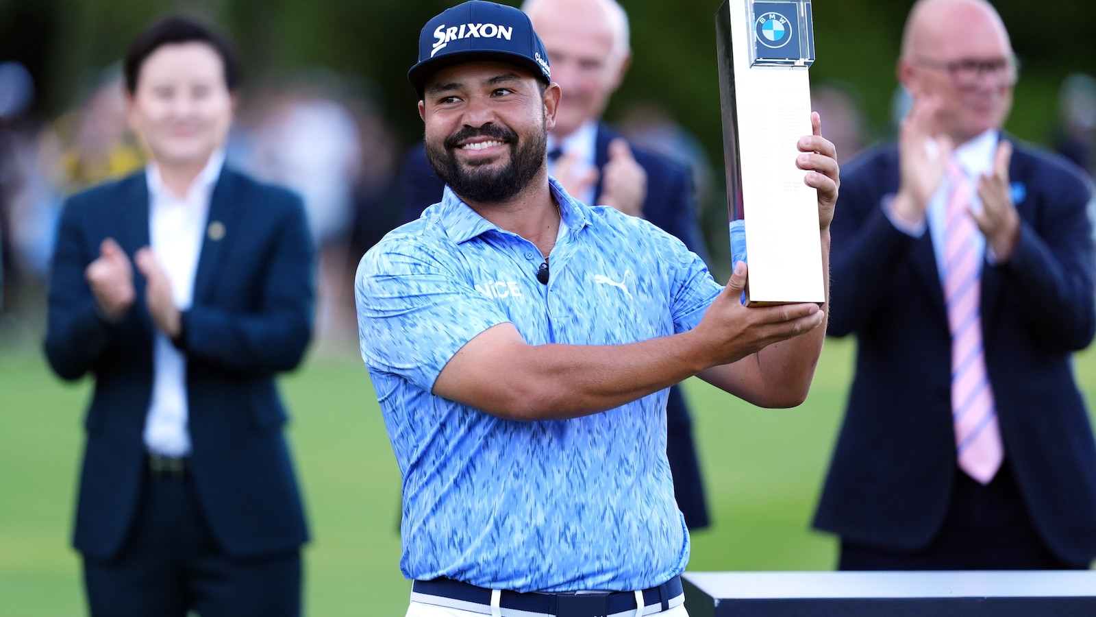 Spaun wins Europe's flagship event after being left off US Presidents Cup team