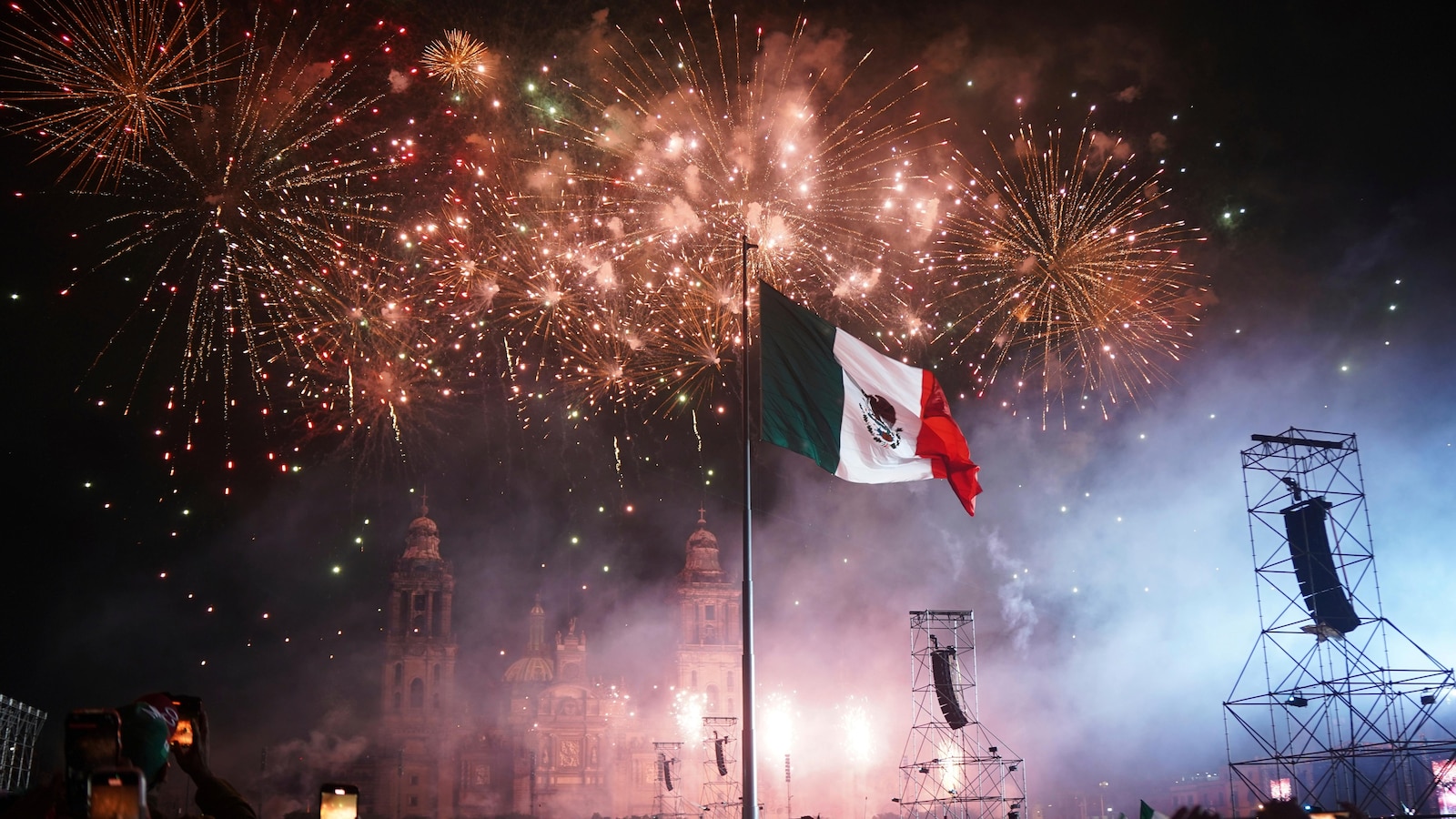 A female president leads Mexican Independence celebrations for the first time