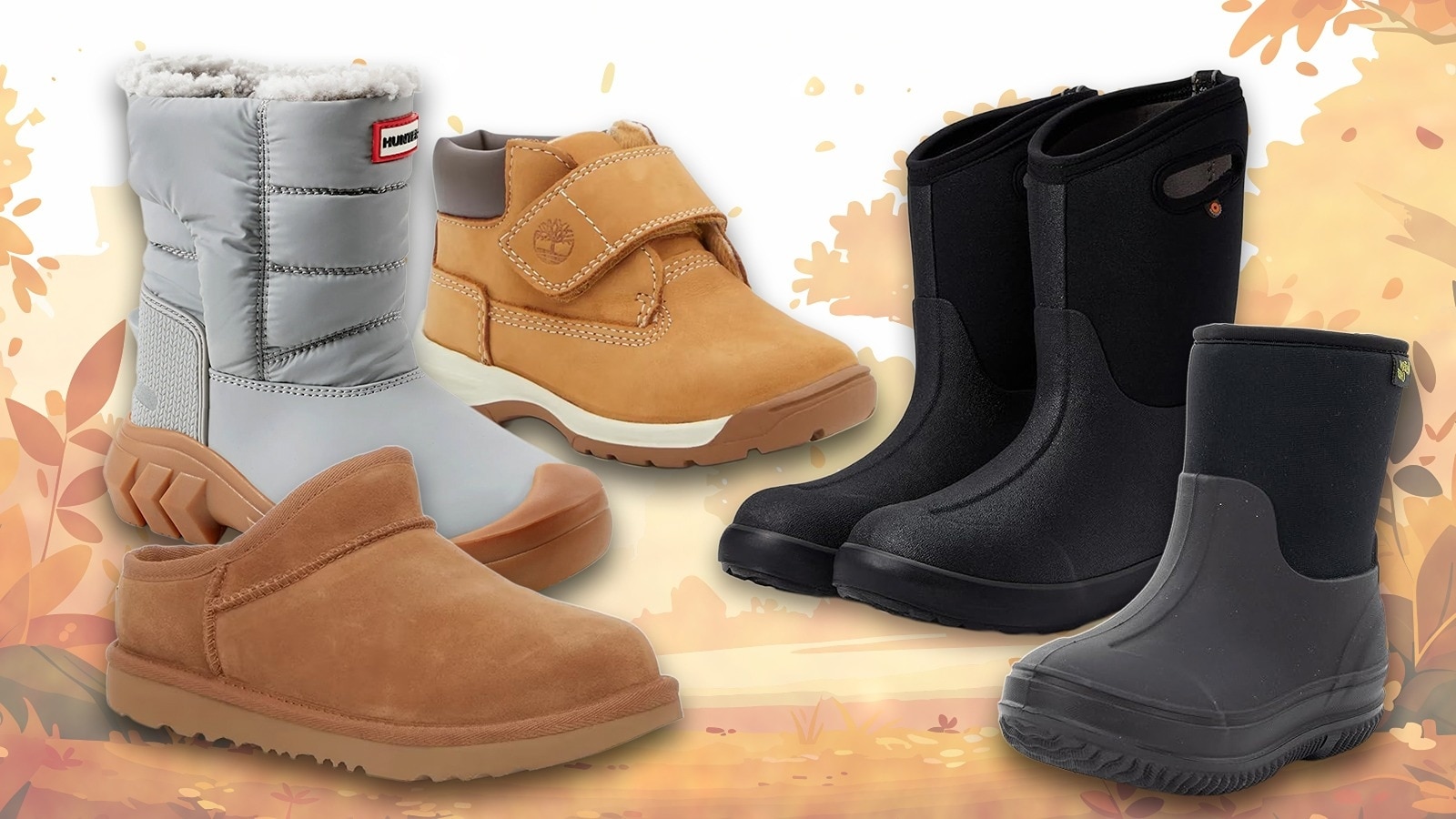 Shop kids' boots for winter