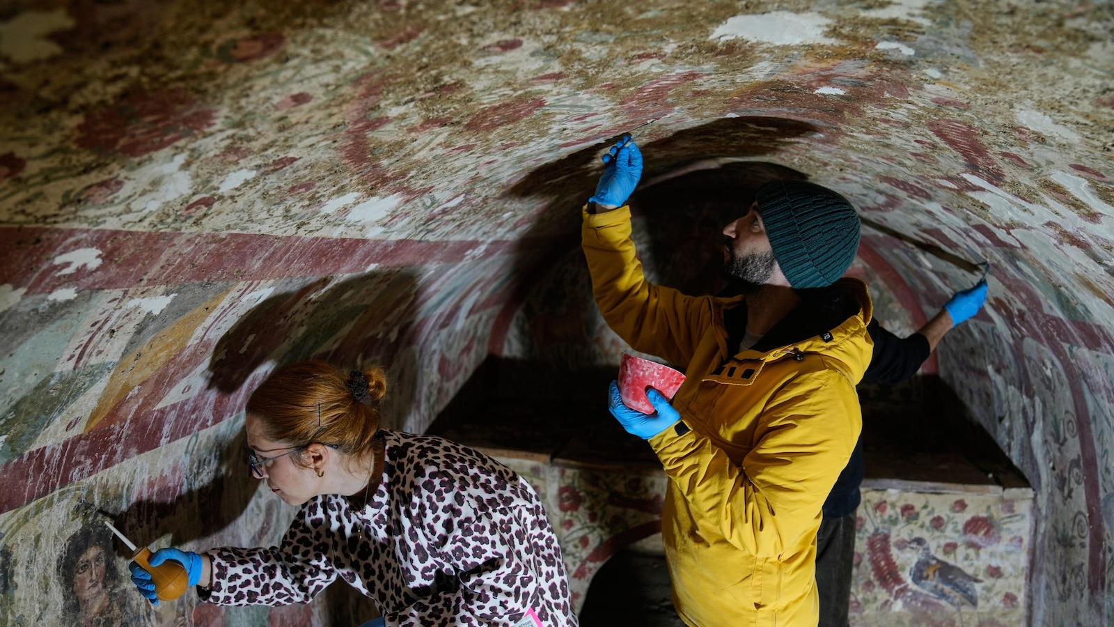 Археолози в Турция са открили значима фреска на Исус като