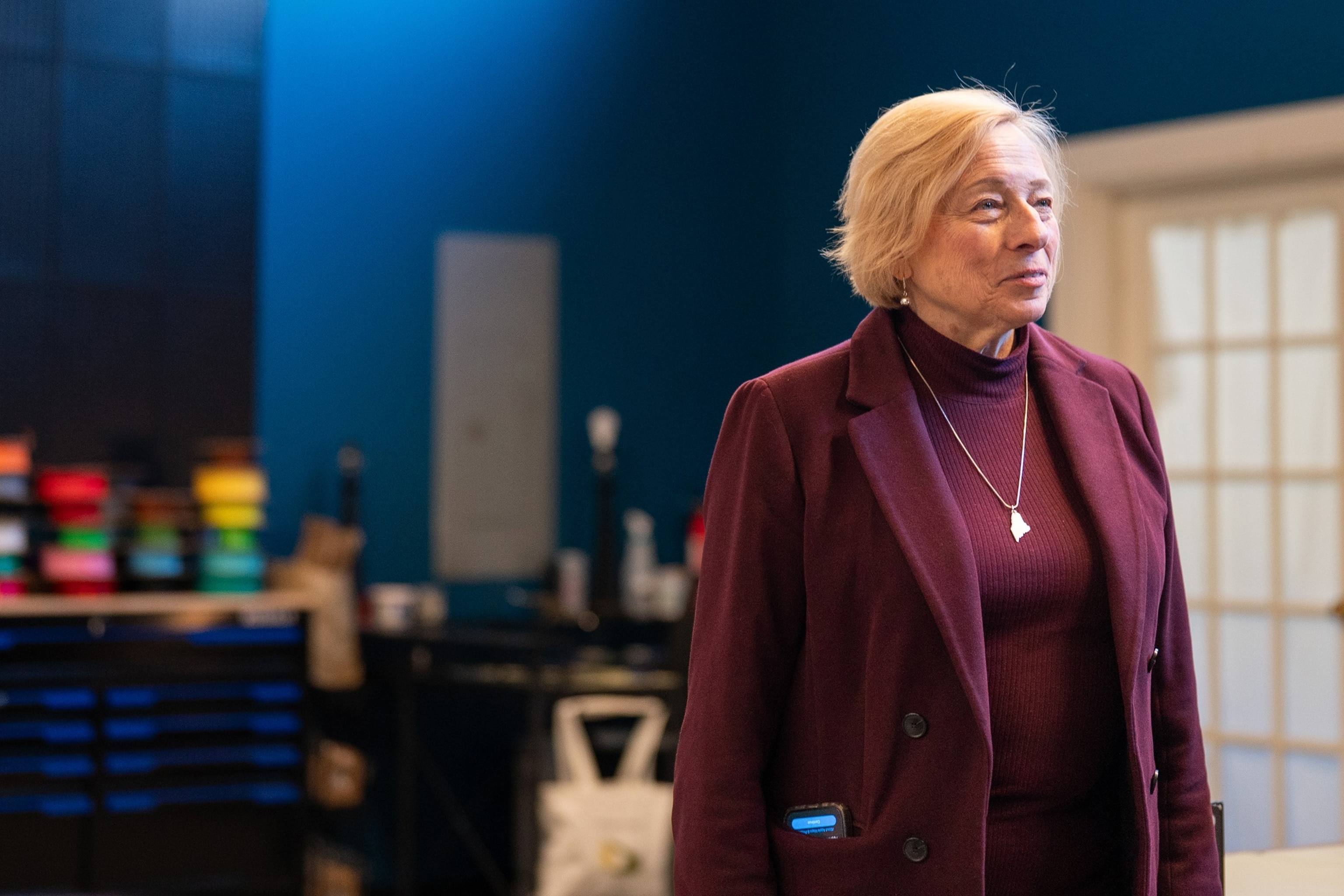 PHOTO: Maine Gov. Janet Mills, pictured in this March 10, 2026, photo, called on Congress, July 15, 2026, to immediately reform or abolish the Department of U.S. Immigration and Customs Enforcement. 