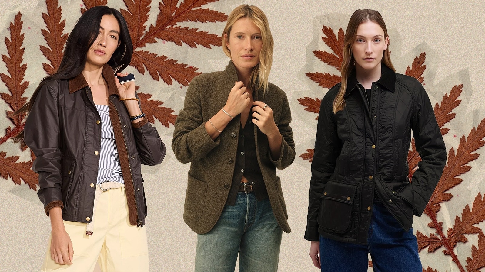 Shop fall-friendly jackets from Barbour, Land's End, Buck Mason and more