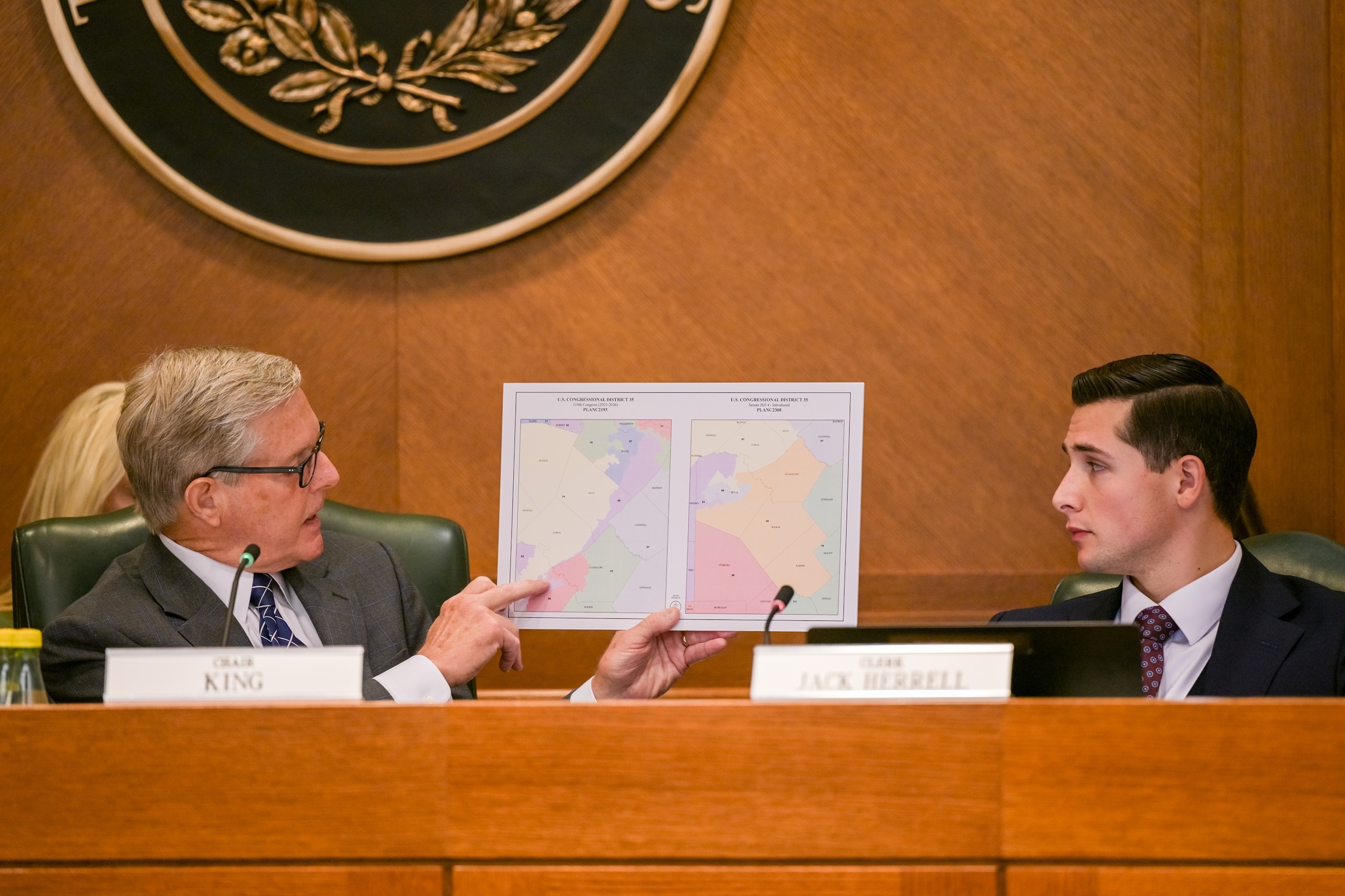 PHOTO: Texas Democratic Lawmakers Flee State In Effort To Halt Redistricting Legislation