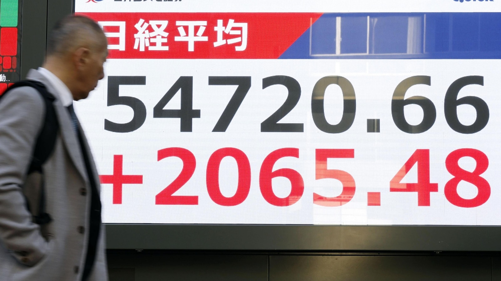 Asian shares surge, led by records in Japan and South Korea, as markets regain momentum