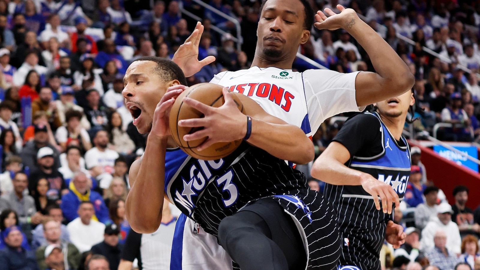 Paolo Banchero scores 23 and Magic beat Pistons 112-101 to extend NBA's longest home postseason skid