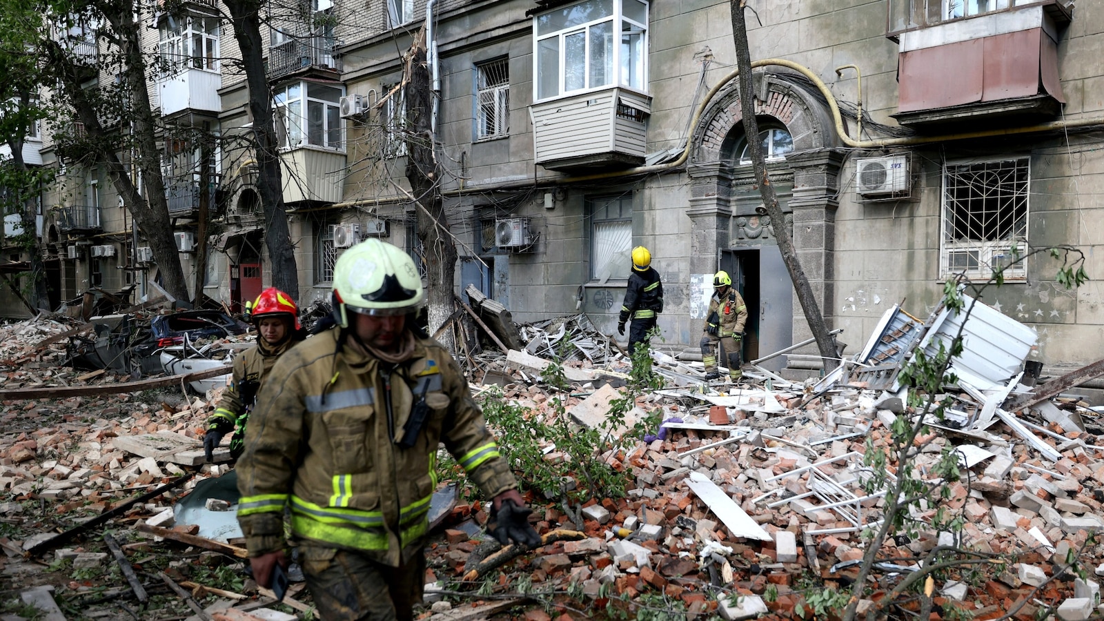 For second time in a week, Russian strike in Ukraine kills and wounds ...