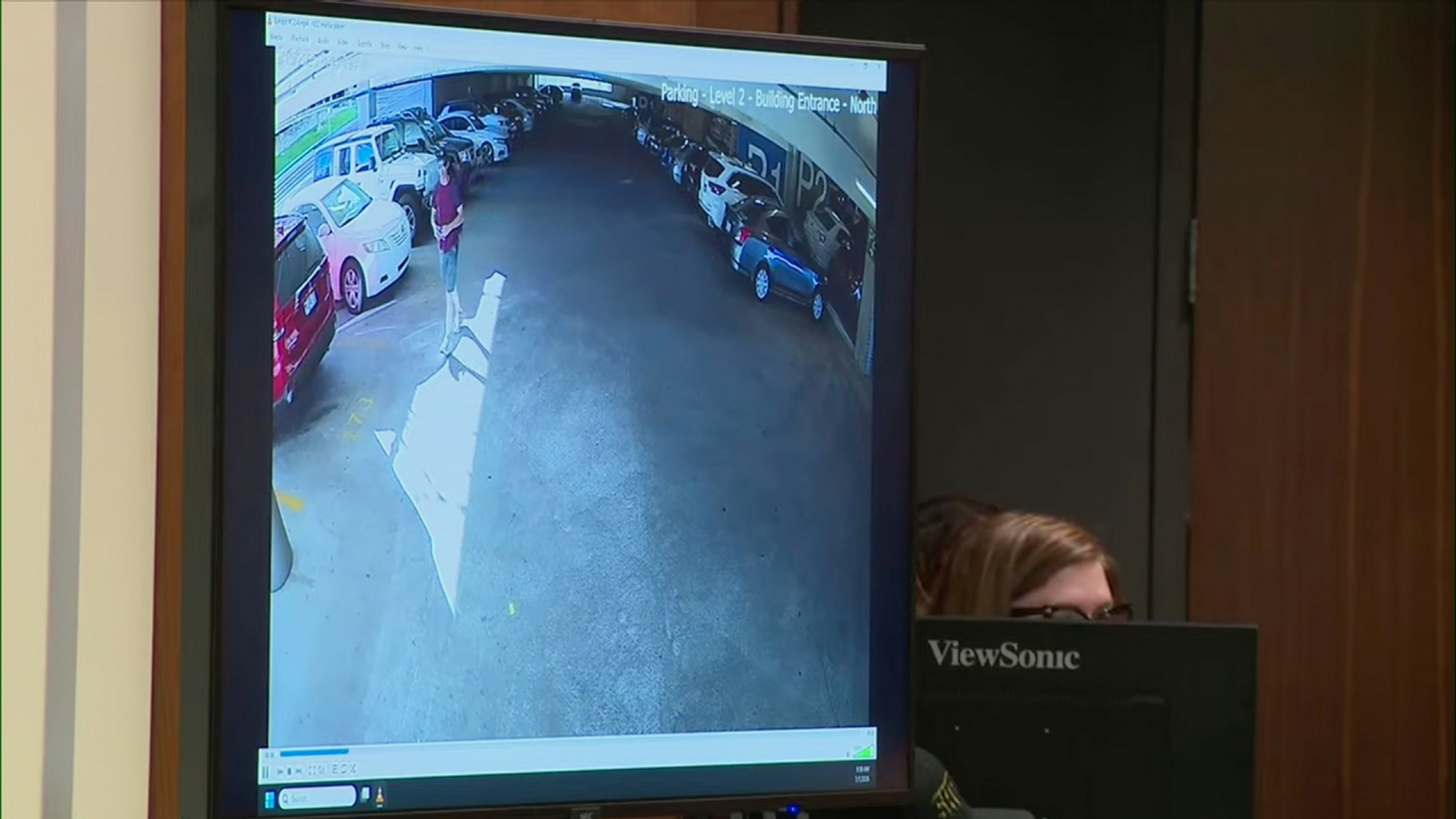 PHOTO: Prosecutors played this compilation video in court, July 7, 2026, of defendant Tyler Robinson’s movements on the campus of Utah Valley University leading up to and after the fatal shooting, Sept. 10, 2025, of conservative activist Charlie Kirk.  