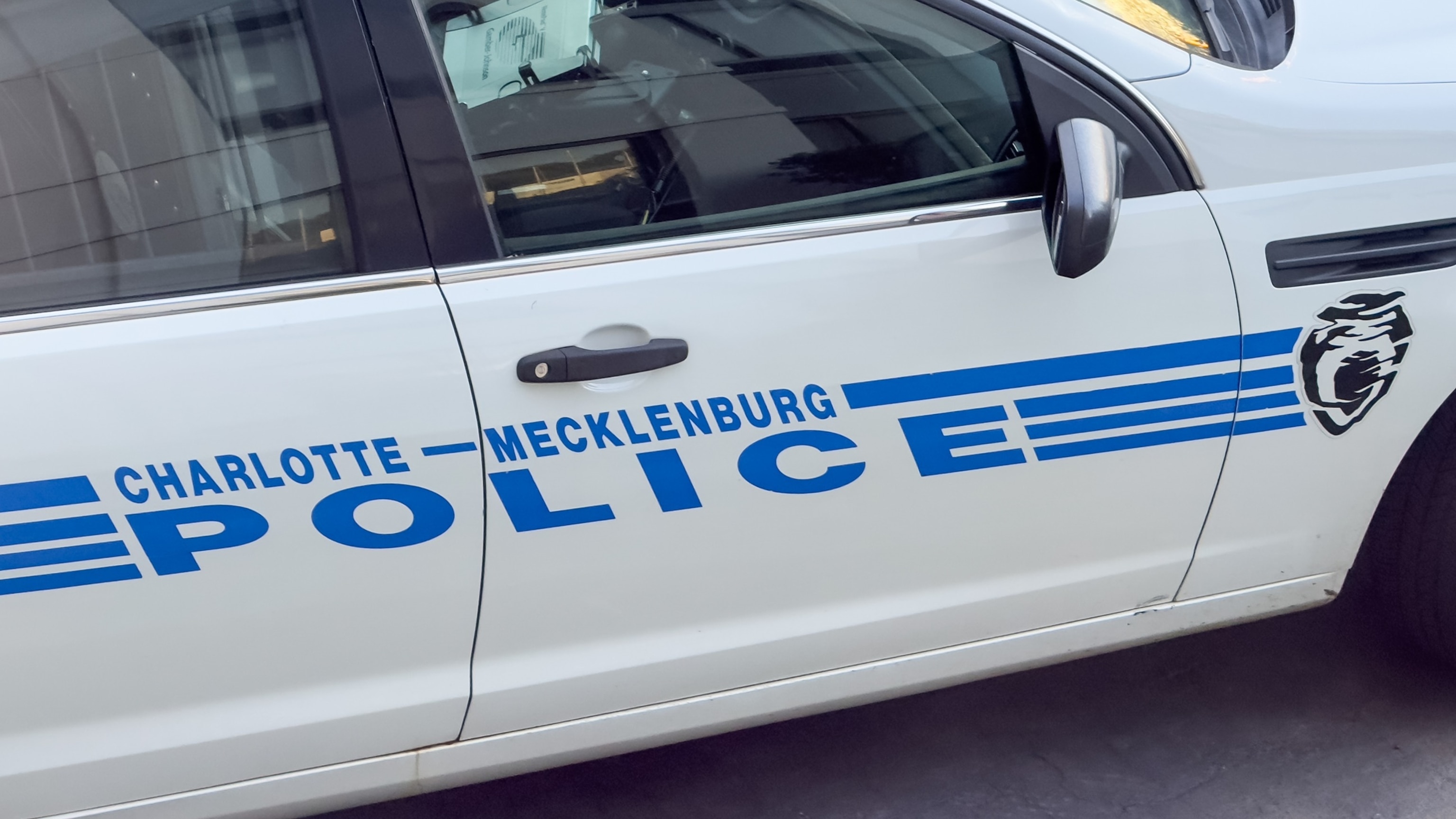 PHOTO: Patrol car used by the Charlotte - Mecklenburg Police department in Charlotte, North Carolina, USA